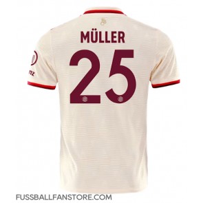 Bayern Munich Thomas Muller #25 Replik 3rd trikot 2024-25 Kurzarm